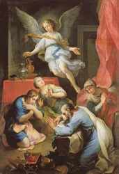 Erzengel Raphael offenbart sich, 1733